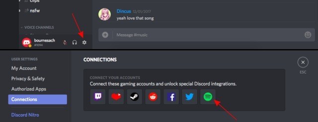 Connect Spotify To Discord For Free